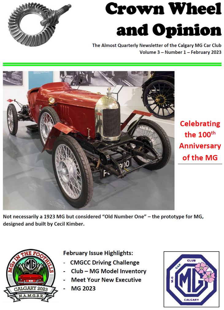 February 2023 Crown Wheel and Opinion